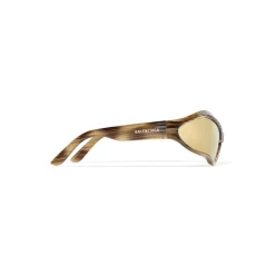Occhiali Da Sole Fennec Oval in Bronzo