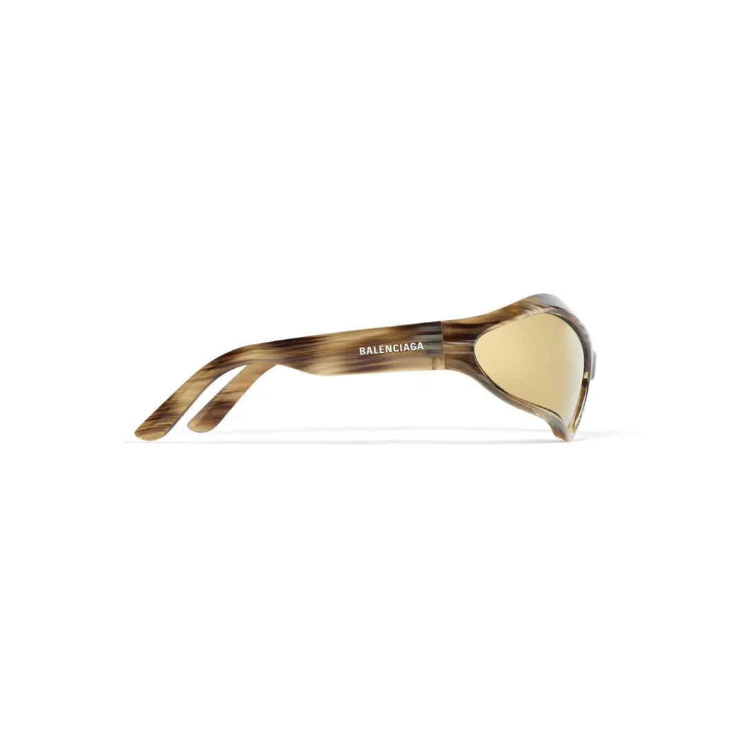 Occhiali Da Sole Fennec Oval in Bronzo