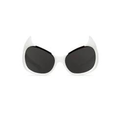 Occhiali Da Sole Gotham Cat in Bianco