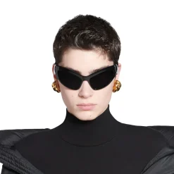 Occhiali Da Sole Hamptons Cat da Donna in Nero