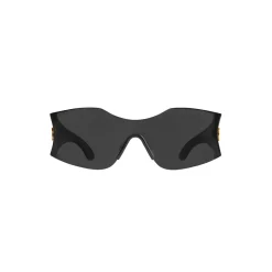 Occhiali Da Sole Hourglass Mask in Nero