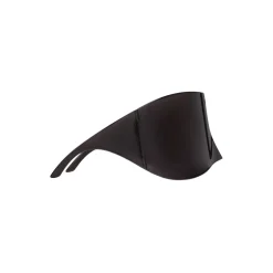 Occhiali Da Sole Mask Rectangle in Nero