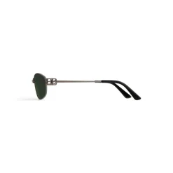 Occhiali Da Sole Mercury Oval  in Argento