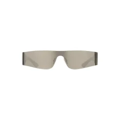 Occhiali Da Sole Mono Rectangle in Argento