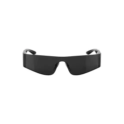 Occhiali Da Sole Mono Rectangle in Nero