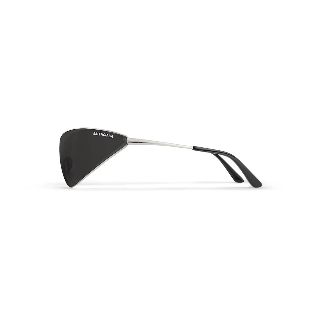 Occhiali Da Sole Razor Cat in Argento