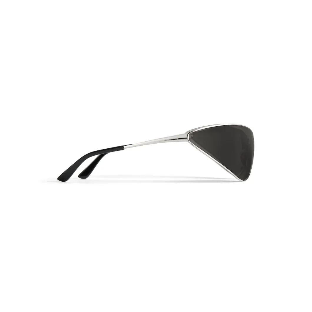 Occhiali Da Sole Razor Cat in Argento