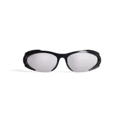 Occhiali Da Sole Reverse Xpander Rectangle in Nero