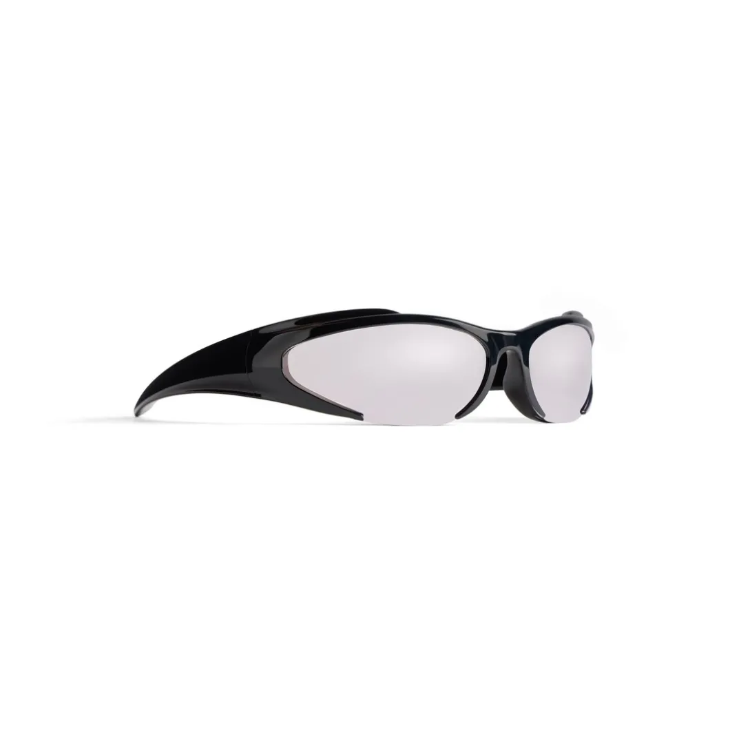 Occhiali Da Sole Reverse Xpander Rectangle in Nero