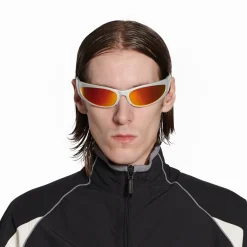 Occhiali Da Sole Reverse Xpander 2.0 Rectangle in Argento