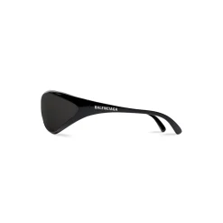 Occhiali Da Sole 90s Oval in Nero