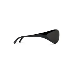 Occhiali Da Sole 90s Oval in Nero