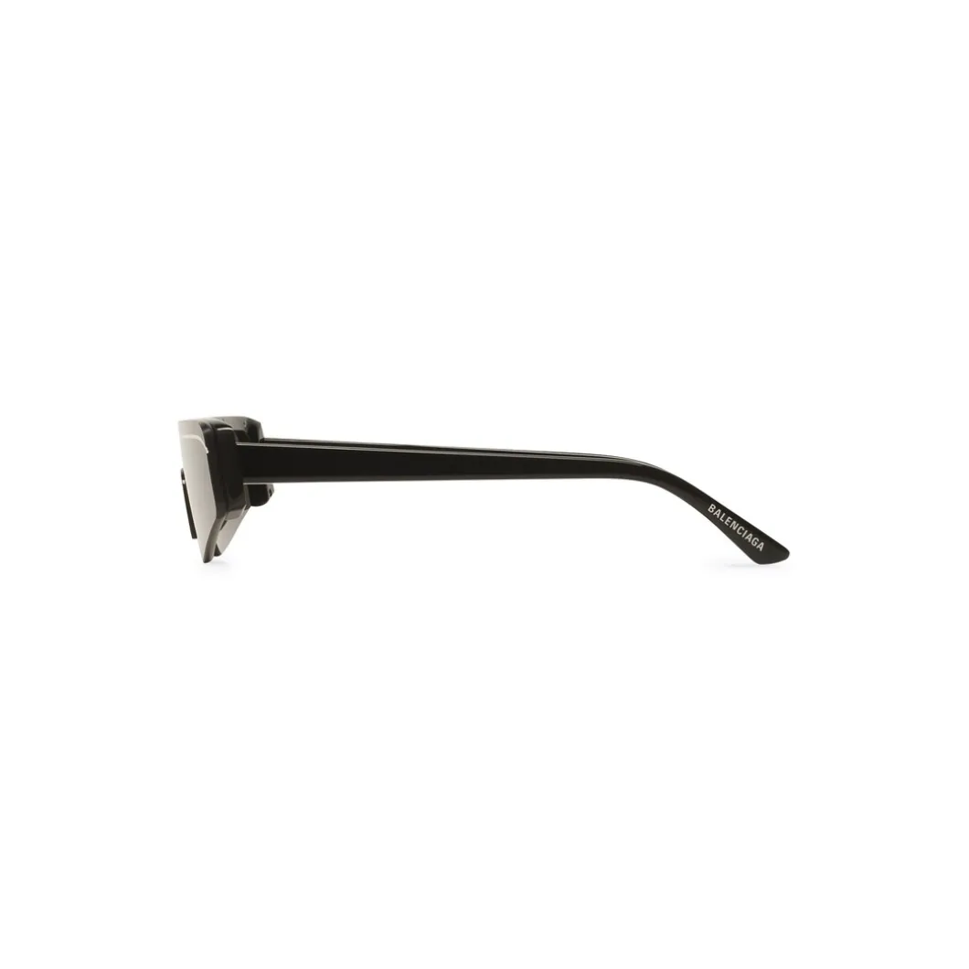 Occhiali Da Sole Ski Rectangle in Nero