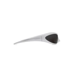 Occhiali Da Sole Skin Cat in Argento