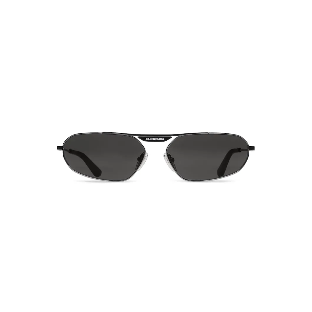 Occhiali Da Sole Tag 2.0 Oval in Nero