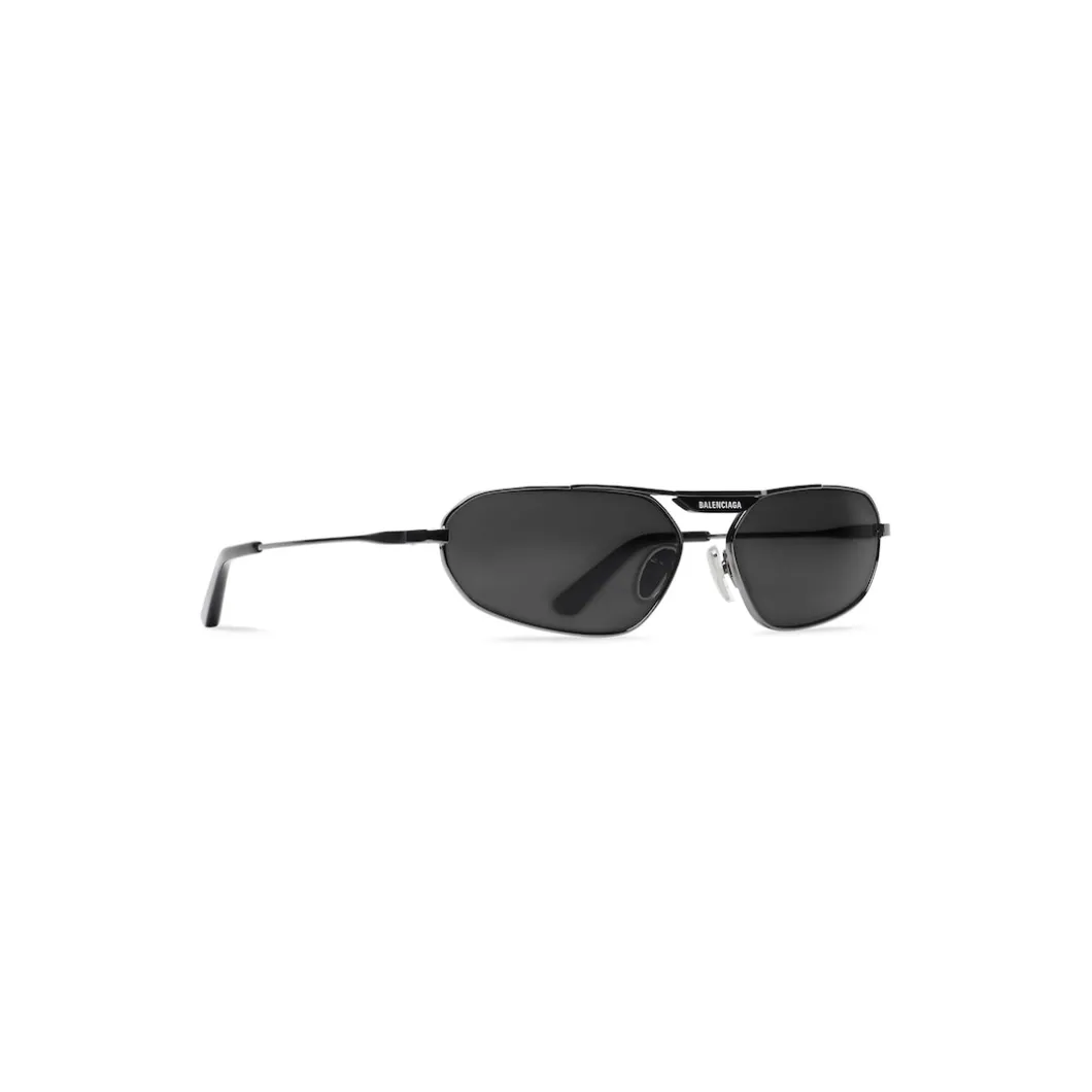 Occhiali Da Sole Tag 2.0 Oval in Nero