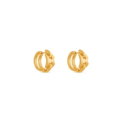 Orecchini A Cerchio B Chain da Donna in Oro