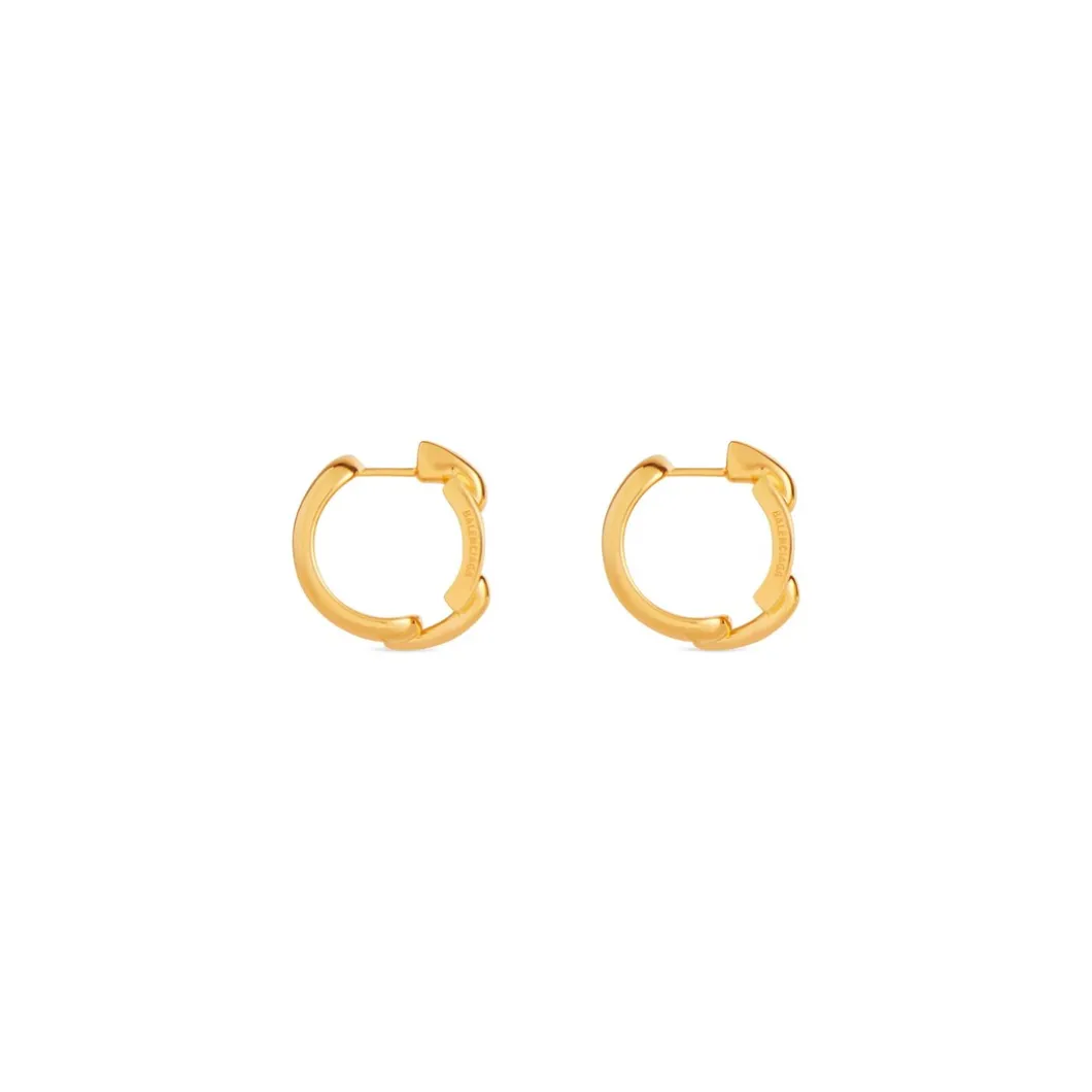 Orecchini A Cerchio B Chain da Donna in Oro