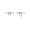 Orecchini Archive Ribbon da Donna in Argento