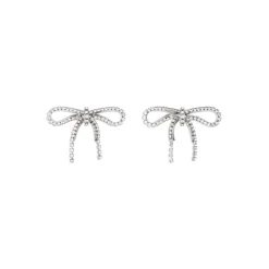 Orecchini Archive Ribbon da Donna in Argento