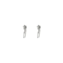 Orecchini Archive Ribbon da Donna in Argento