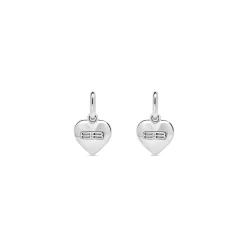 Orecchini Bb Icon Heart da Donna in Argento