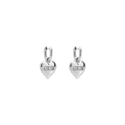 Orecchini Bb Icon Heart da Donna in Argento