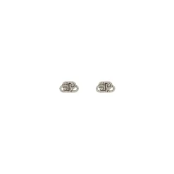 Orecchini Bb Xs Stud A Bottone da Donna in Argento