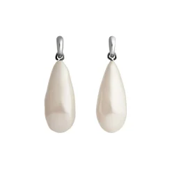 Orecchini Con Perla Palazzo da Donna in Argento Anticato