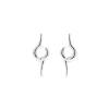 Orecchini Force Double Spike in Argento