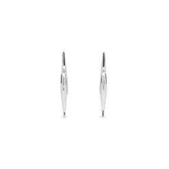 Orecchini Force Double Spike in Argento