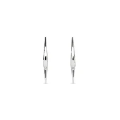 Orecchini Force Double Spike in Argento