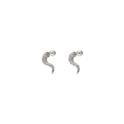 Orecchini Force Horn  in Argento