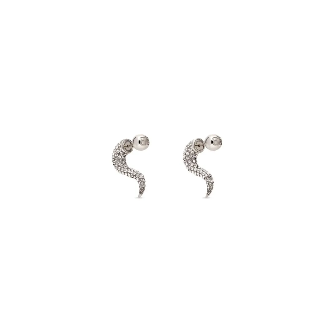 Orecchini Force Horn in Argento
