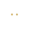 Orecchini Garage Double Screw  in Oro Anticato