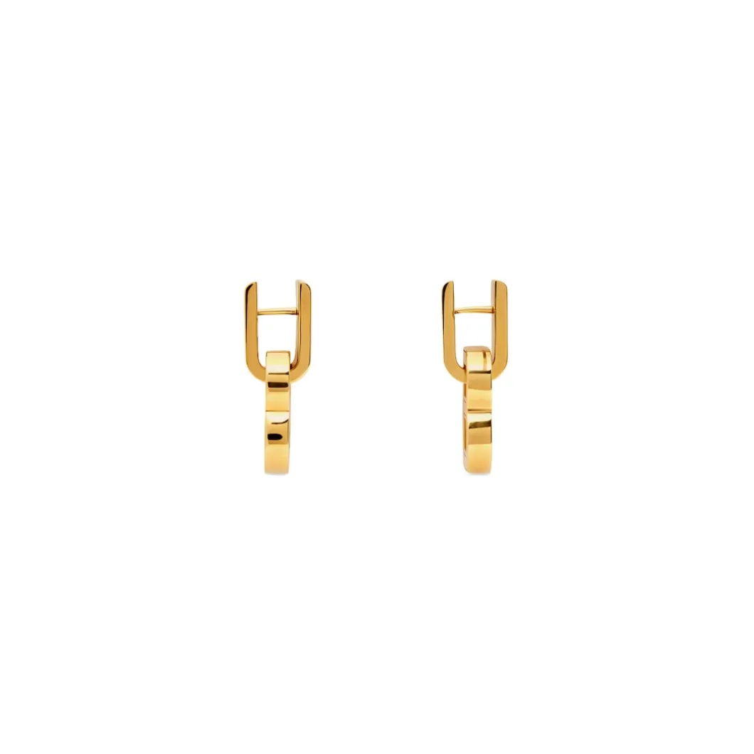 Orecchini Hourglass da Donna in Oro