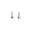 Orecchini Sharp Heart  da Donna in Argento