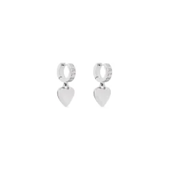 Orecchini Sharp Heart  da Donna in Argento