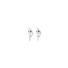 Orecchini Typo Metal  in Argento