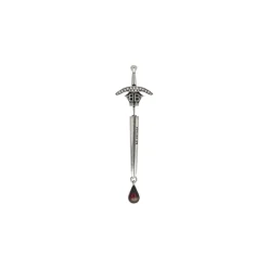 Orecchino Goth Sword in Argento