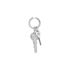 Orecchino Locker in Argento Anticato