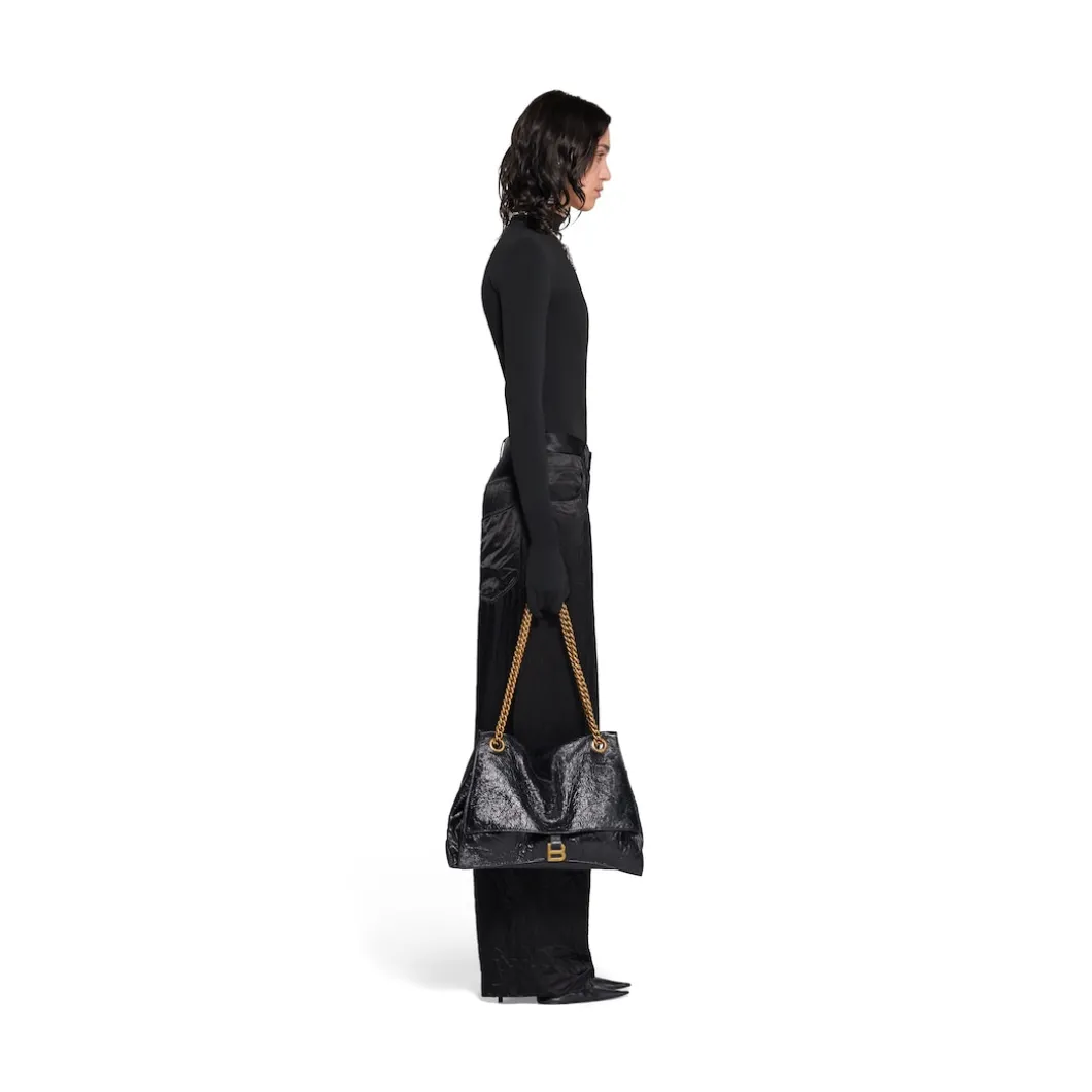Pantaloni 5 Pocket Baggy in Nero