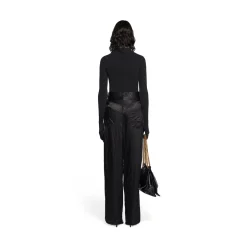 Pantaloni 5 Pocket Baggy in Nero