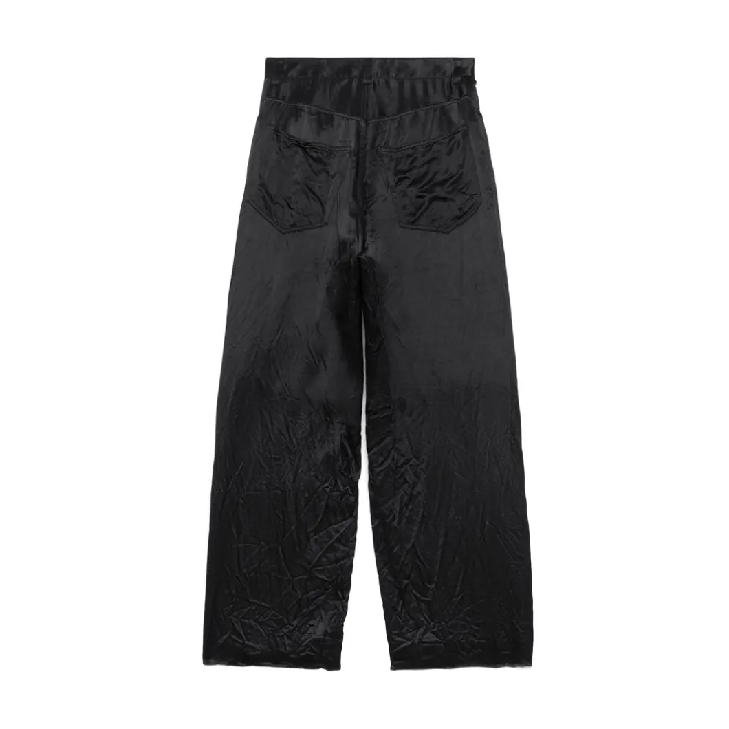 Pantaloni 5 Pocket Baggy in Nero