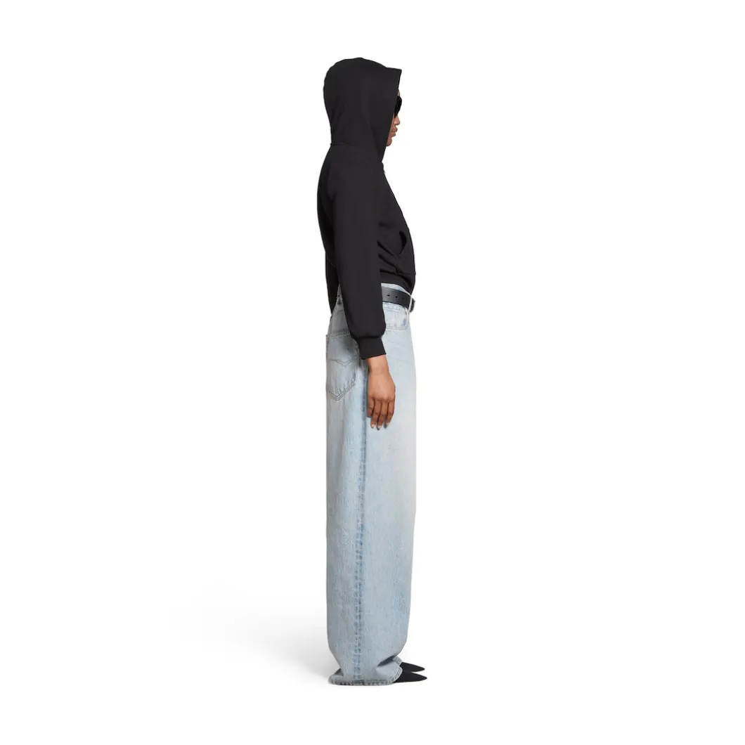 Pantaloni Baggy in Azzurro