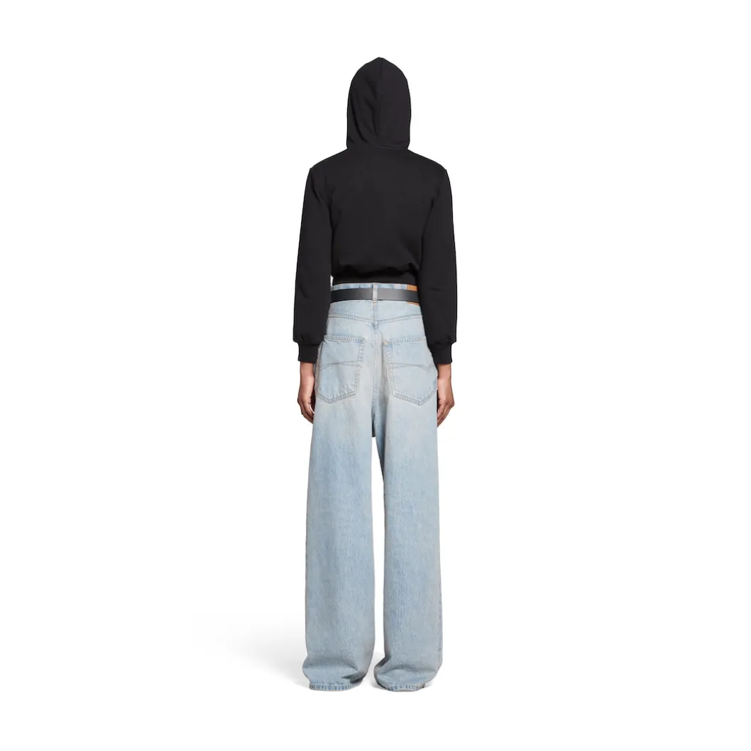 Pantaloni Baggy in Azzurro