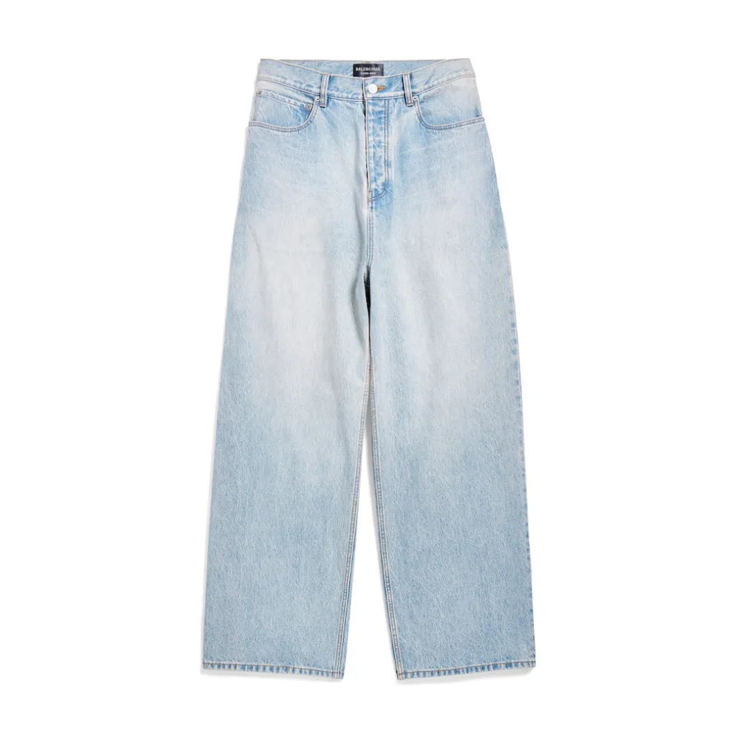 Pantaloni Baggy in Azzurro