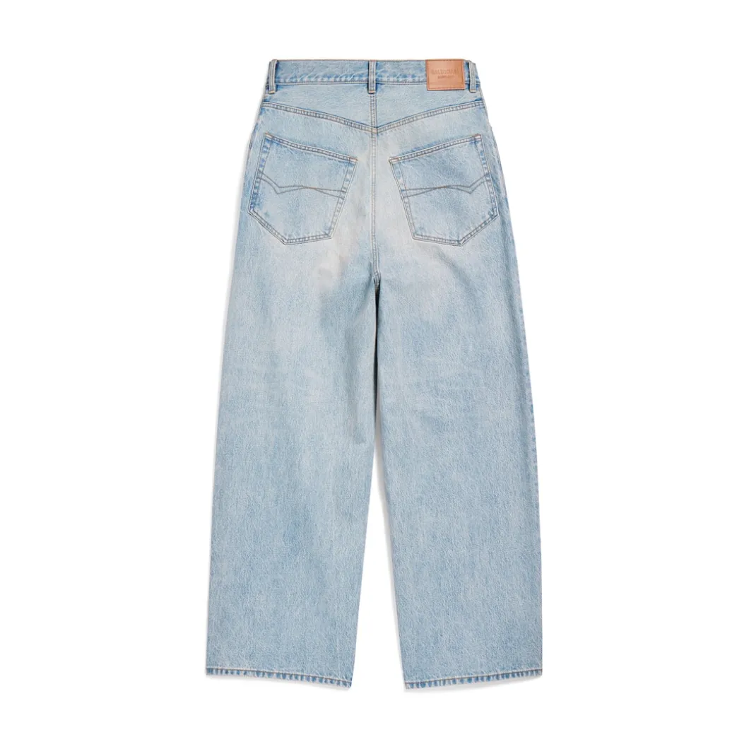 Pantaloni Baggy in Azzurro