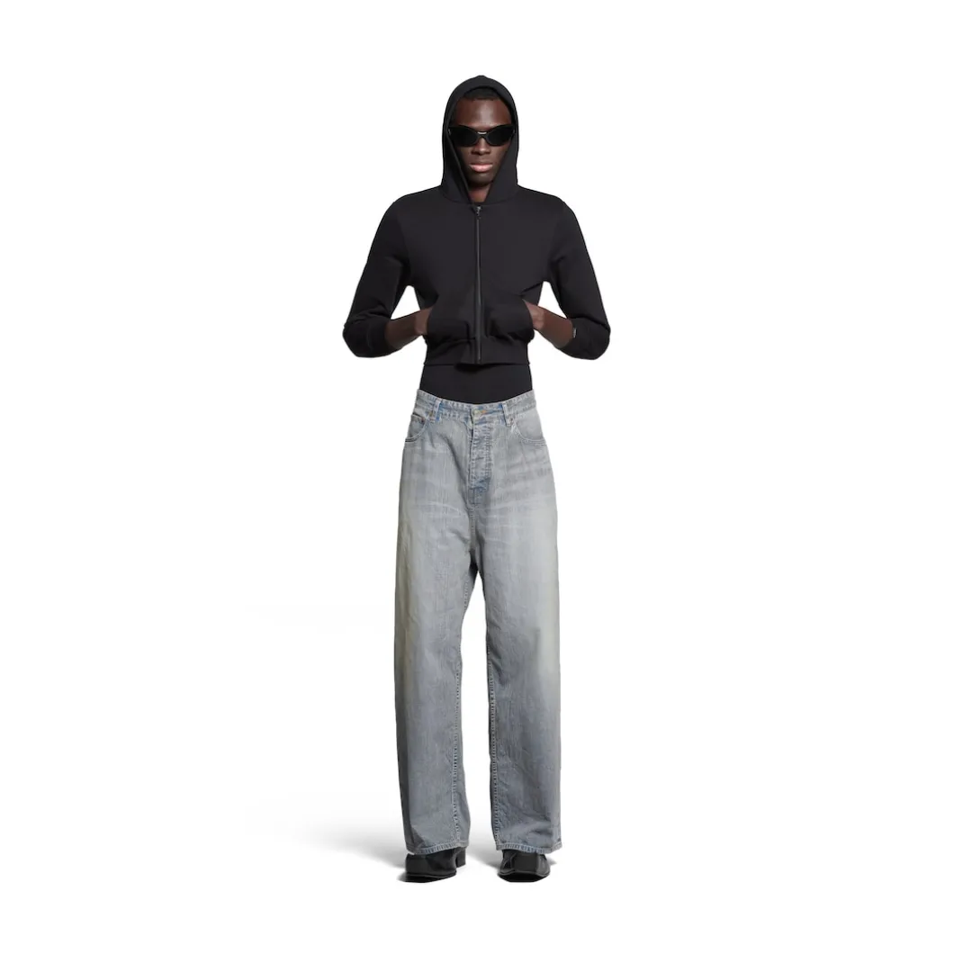 Pantaloni Baggy in Blu