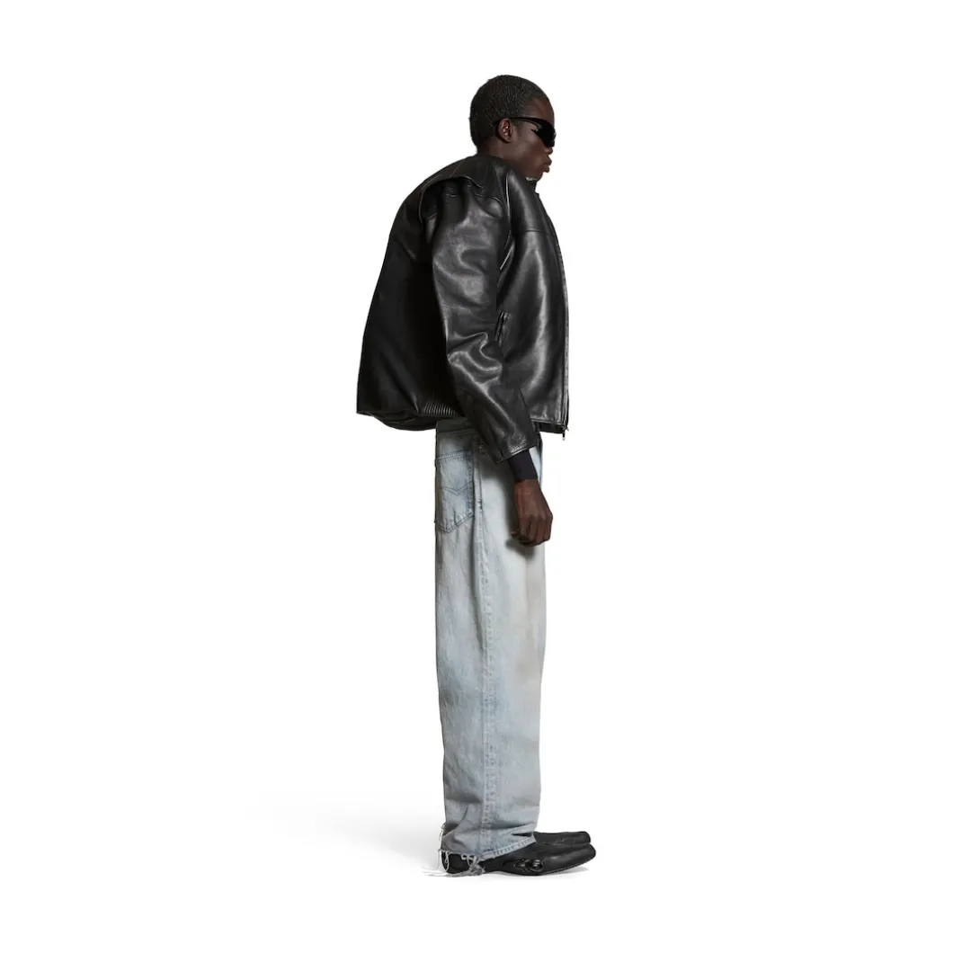 Pantaloni Baggy in Blu